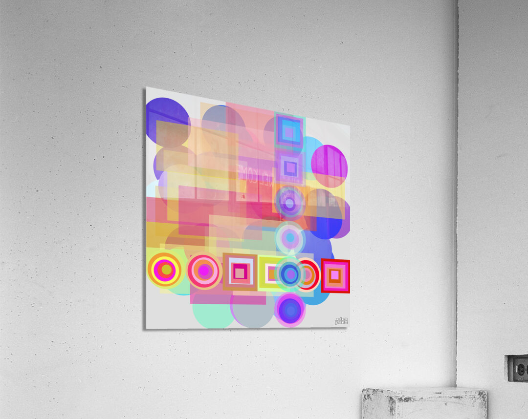 Color Jungle 1 Acrylic Print