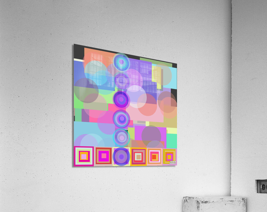 Color Jungle 4 Acrylic Print