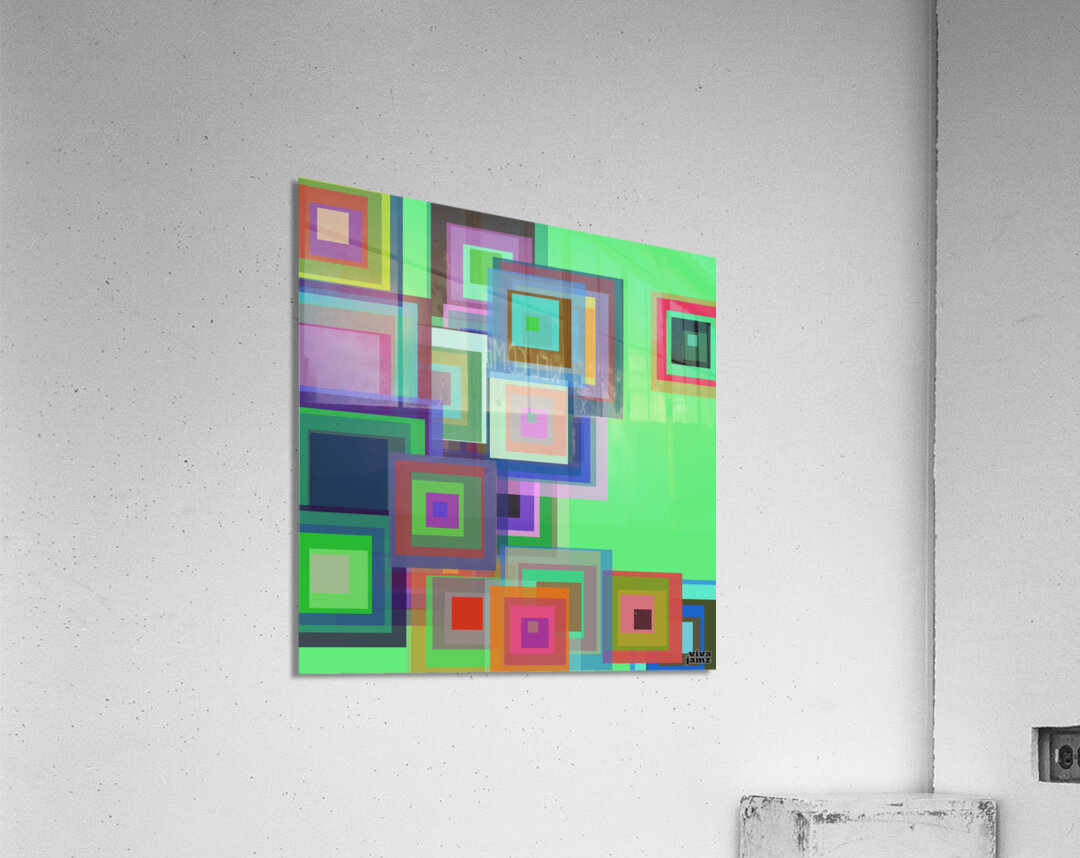 Shapely 4 Acrylic Print