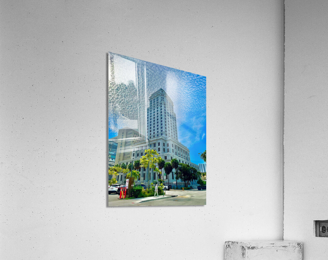 Miami Dade Courthouse 1 Acrylic Print