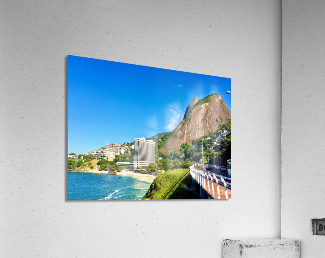 Dois Irmaos and Vidigal Rio 1 Acrylic Print