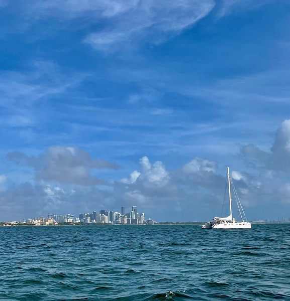 Miami from the Sea 1 Print