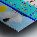 Deco Beach 2 Metal print