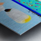 Deco Beach 3 Metal print