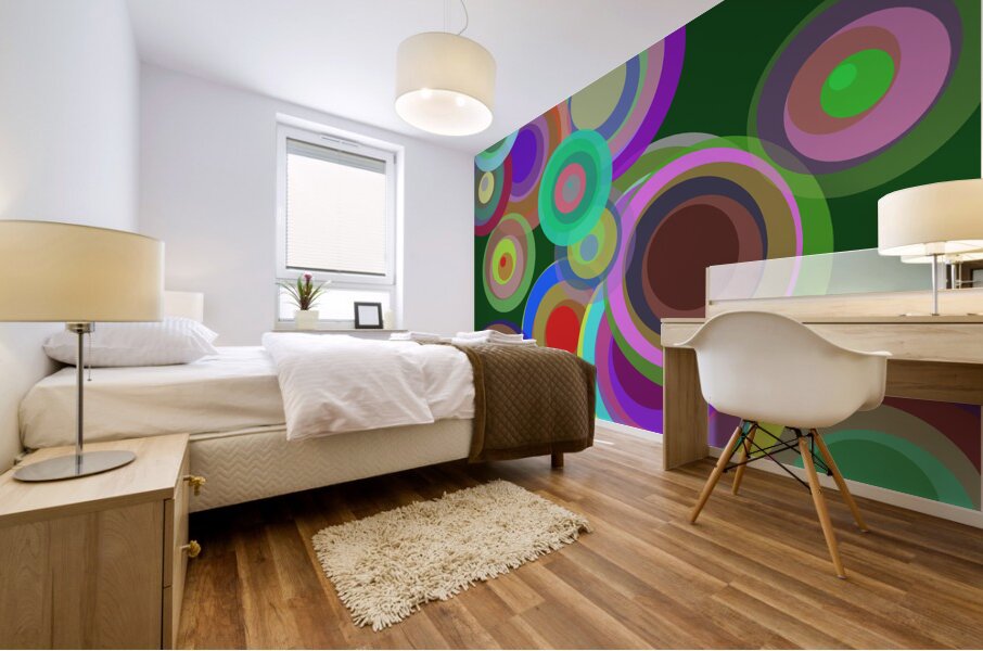 Shapely 1 Mural print