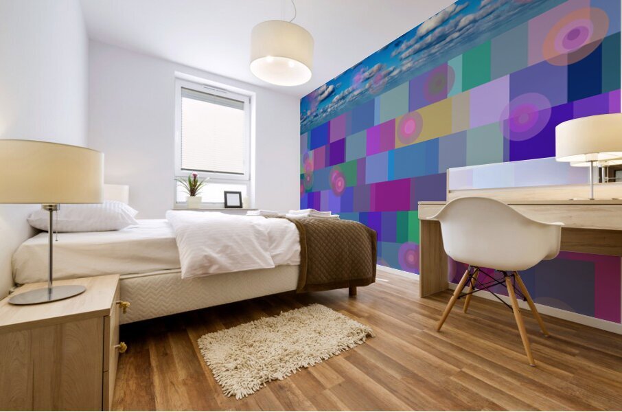 Mimosa Sky 3 Mural print