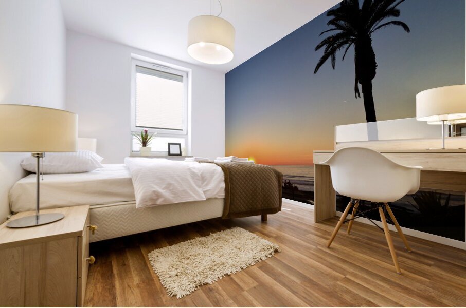 St. Pete Sunset 1 Mural print