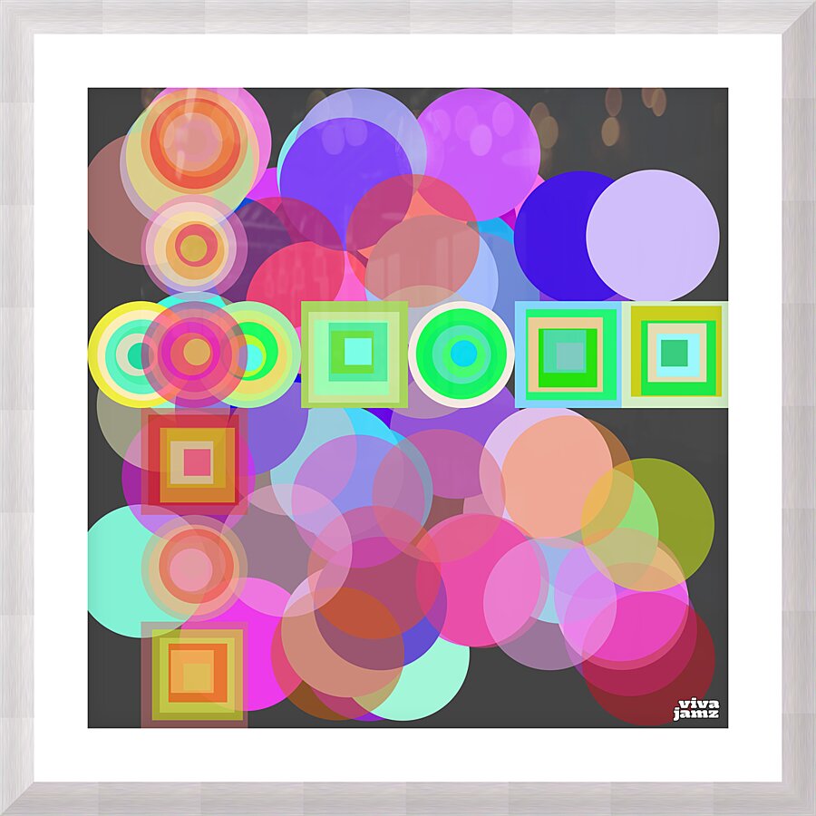 Color Jungle 2 Picture Frame print