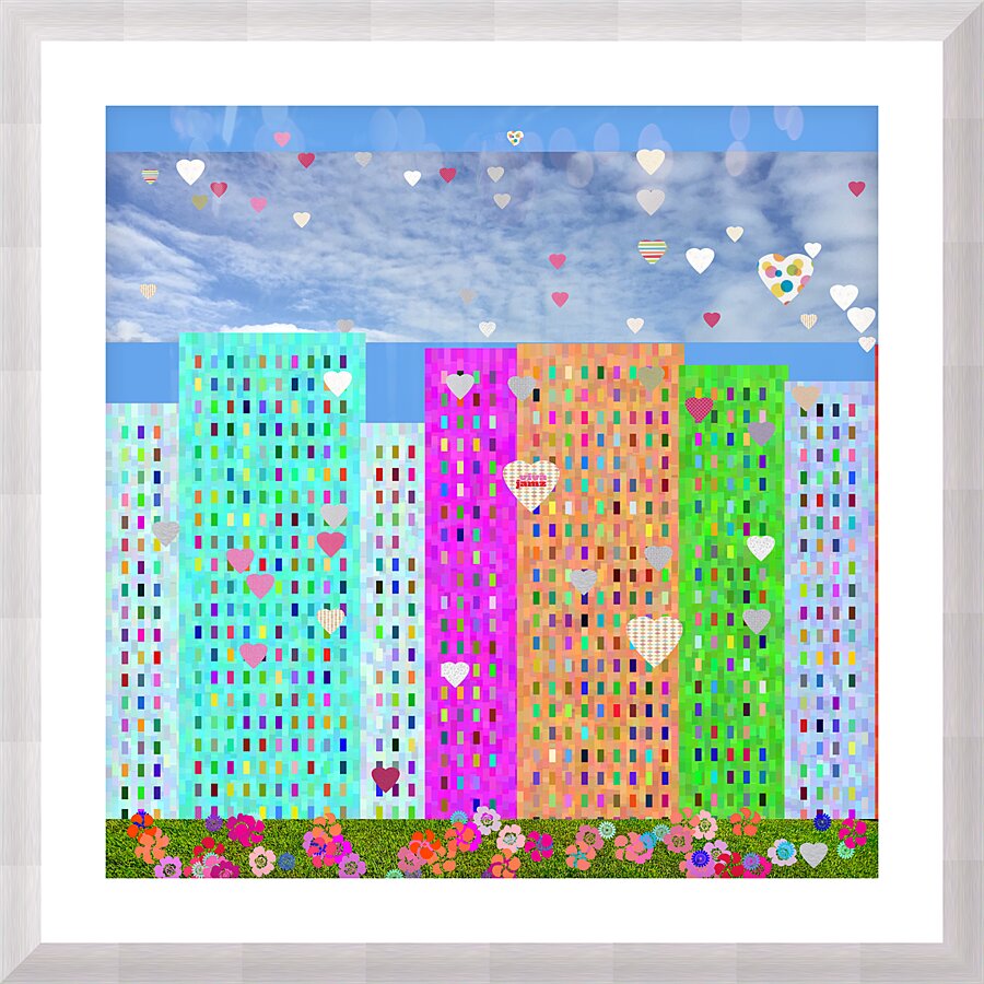 Love Reigns 4 Picture Frame print