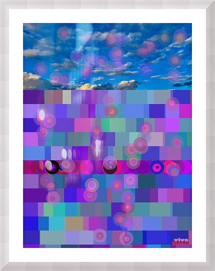 Mimosa Sky 1 Picture Frame print