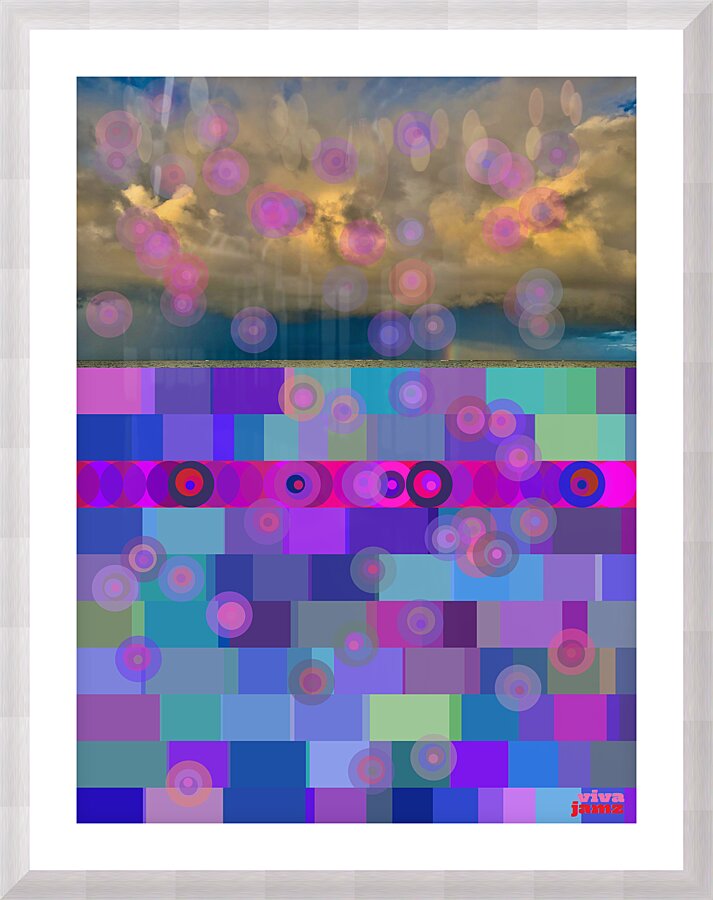 Mimosa Sky 4 Picture Frame print