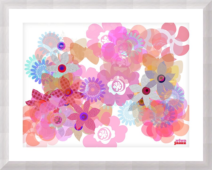 Red Rabbit 2 Picture Frame print