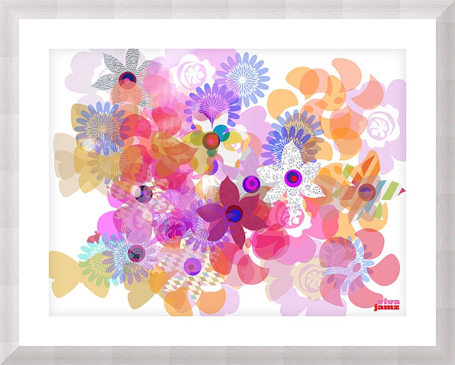 Red Rabbit 3 Picture Frame print