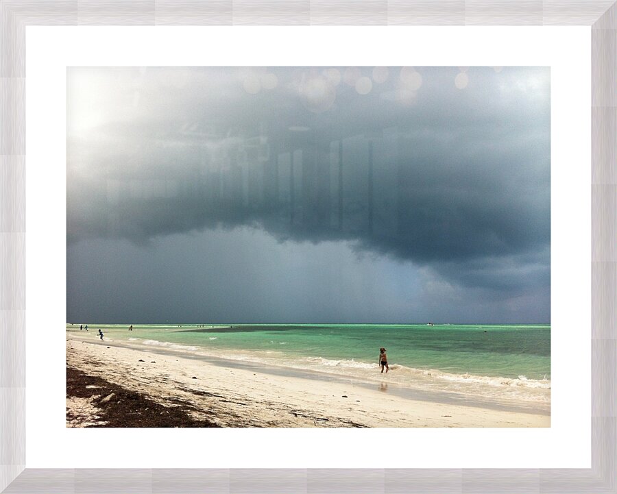 Bahia Honda Storm 1 Picture Frame print