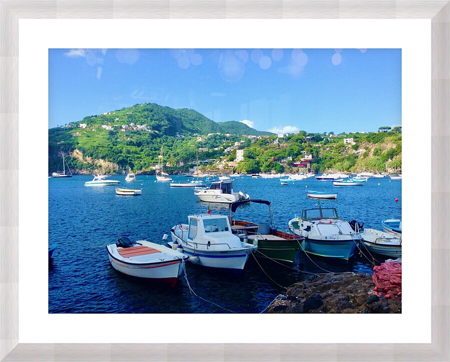 Ischia 3 Picture Frame print