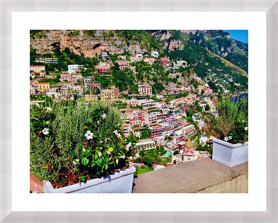 Positano 1 Picture Frame print