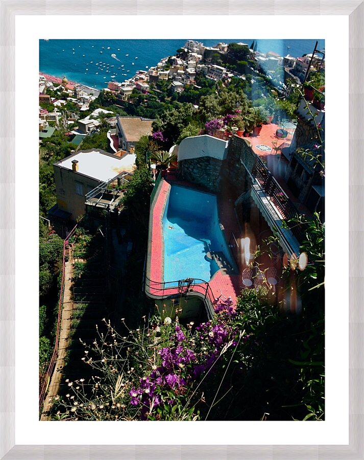 Positano 2 Picture Frame print