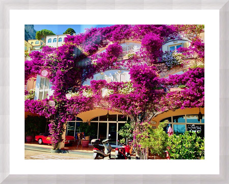 Positano 3 Picture Frame print