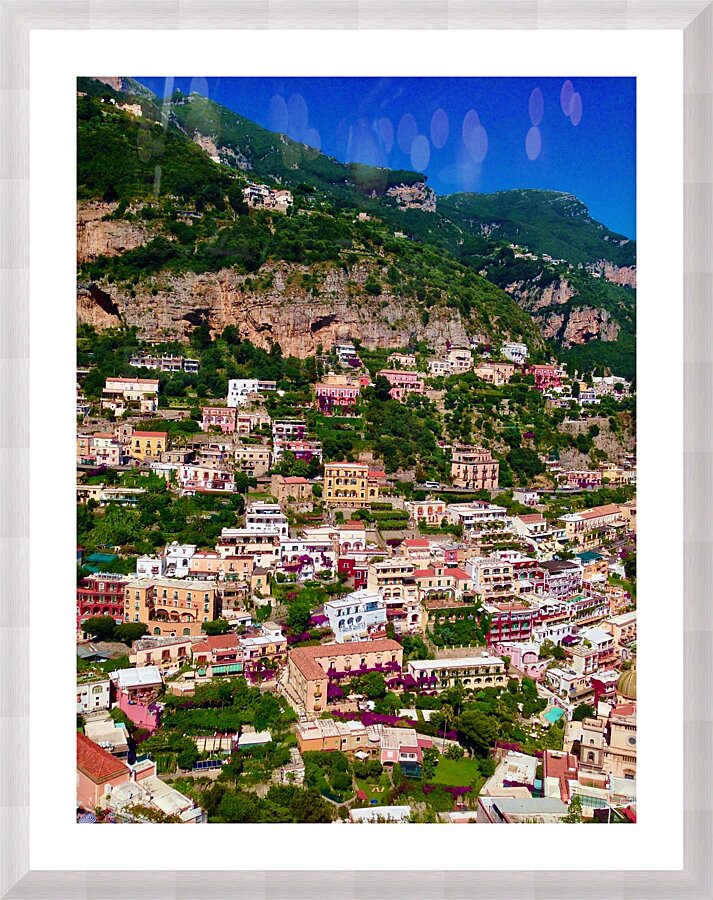 Positano 6 Picture Frame print