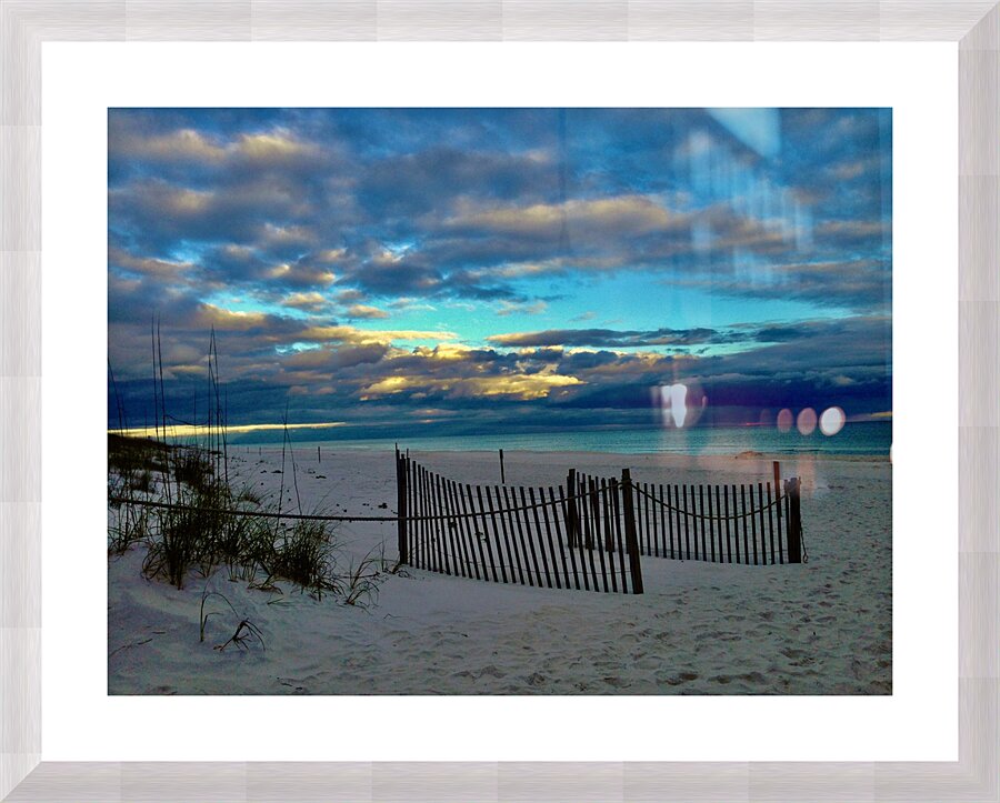 Santa Rosa Beach 1 Picture Frame print