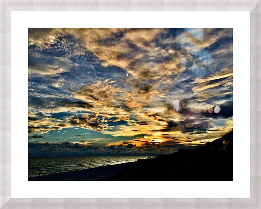 Santa Rosa Sunset 1 Picture Frame print