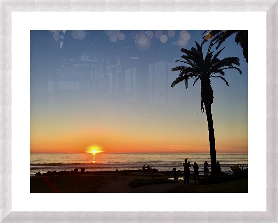St. Pete Sunset 1 Picture Frame print