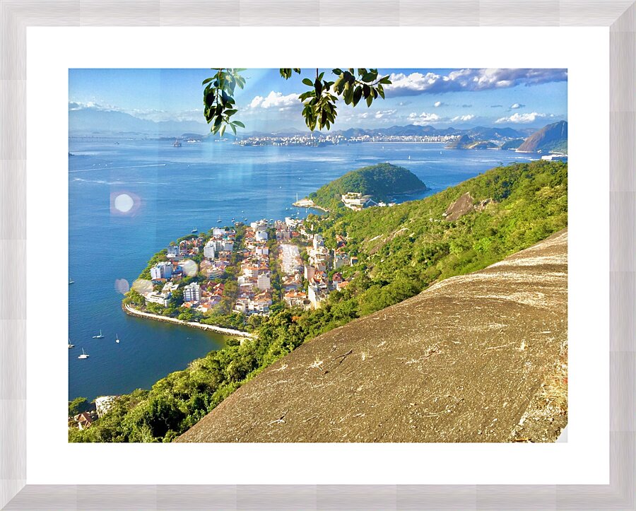 Urca neighborhood Rio 1 Picture Frame print