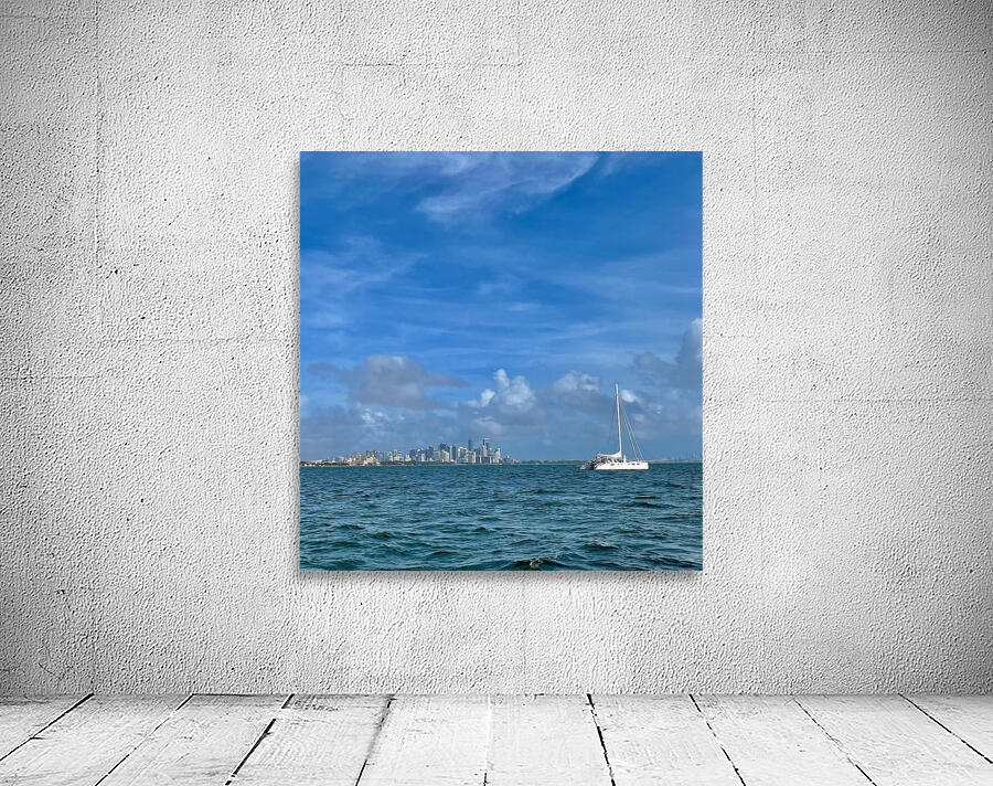 Miami from the Sea 1 Wall Preview