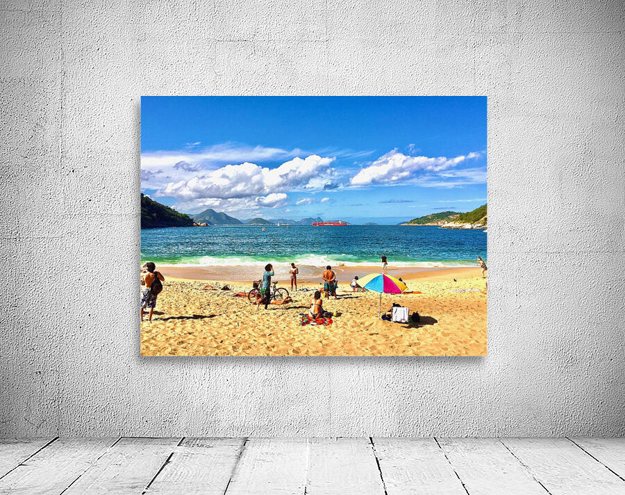 Red Beach Rio 1 Wall Preview