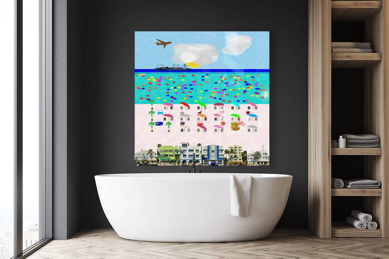 Deco Beach 1 Reproduction