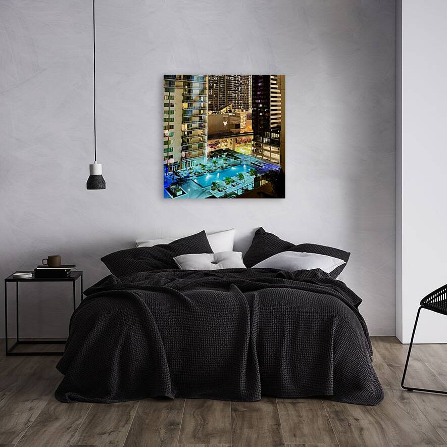 Miami Rooftop Blackbird 1 Reproduction