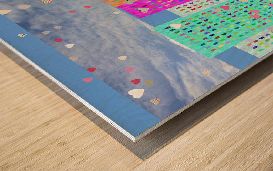 Love Reigns 4 Wood print