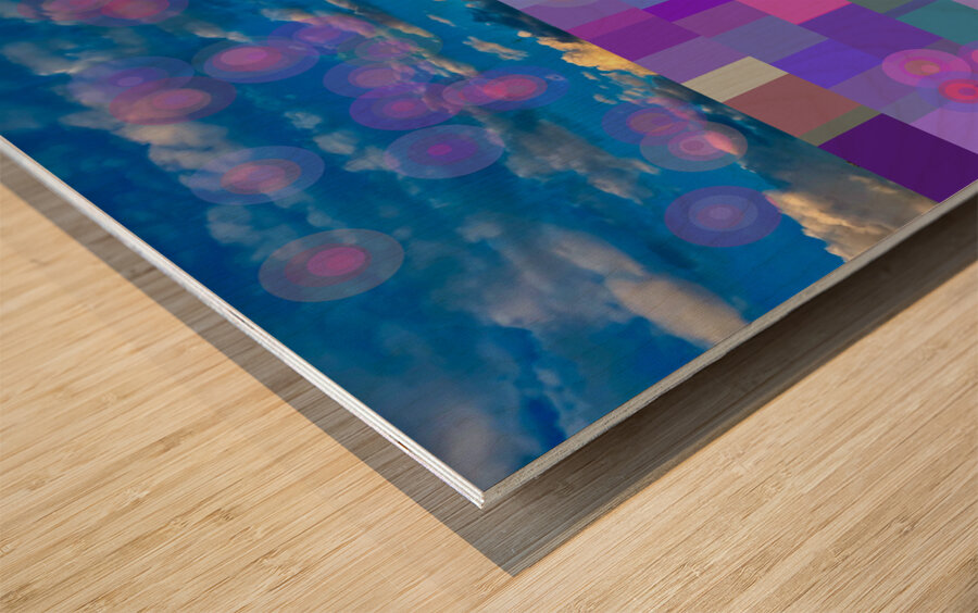 Mimosa Sky 1 Wood print