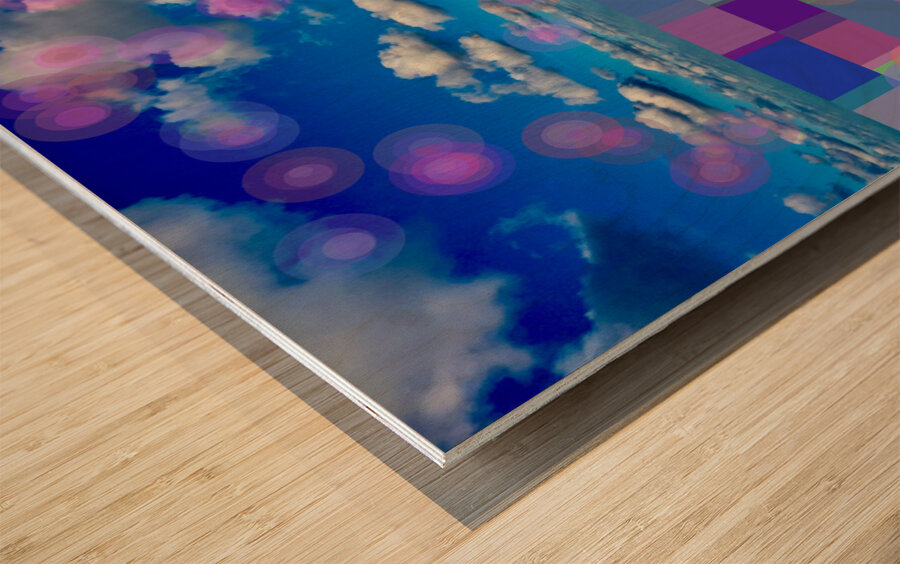 Mimosa Sky 3 Wood print