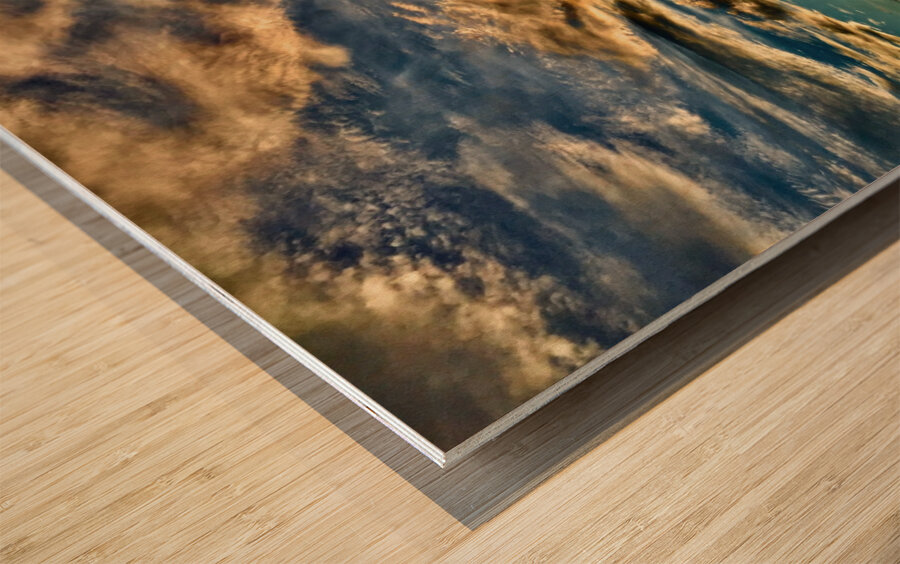 Santa Rosa Sunset 1 Wood print