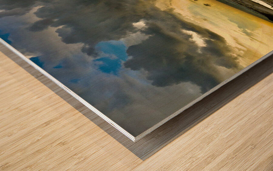 Santa Rosa Sunset 2 Wood print