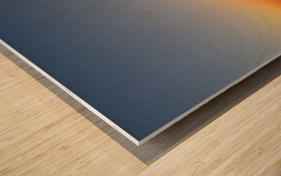 St. Pete Sunset 1 Wood print