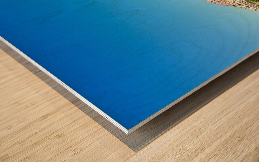 Dois Irmaos and Vidigal Rio 1 Wood print