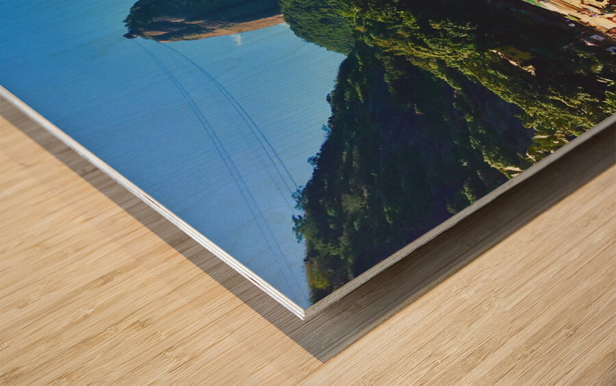 Red Beach Rio 2 Wood print